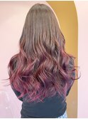 〈erika〉艶ウェーブ × cherry pink