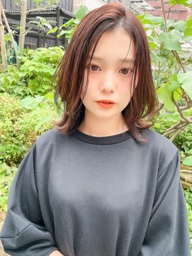 シーク 天神(SEEK) 【SEEK 宮本】チョコレートブラウン×くびれミディアム