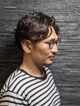 ヒロギンザ 青山店(HIRO GINZA) 7:3パーマ