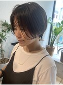 シースルーショートスタイル