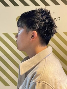 バーバーバー アカバネ(BARBER-BAR AKABANE) ショートマッシュスタイル【BARBER-BAR】