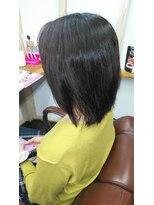 ナンバーエイト(number eight)&nbsp;ダークグレージュ×髪質改善ストレート★なびかせ美人女子