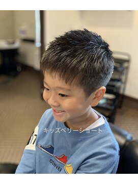 理容 うめむら キッズ/ベリーショート