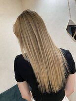 ロンド レア 天神大名店(Lond Le’a)&nbsp;エクステ/髪質改善/髪質改善トリートメント/グレージュ