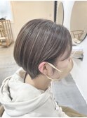 ハイライト×ホワイトベージュ