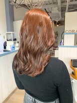 ヘアーメイク コラソン(hair make corazon)&nbsp;似合わせカットメルティカラー着物フェミニンロング