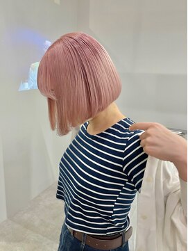 ロンドアベニール 北千住(Lond avenir) ペールピンク ミニボブ