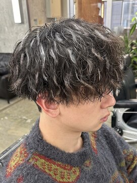 ロンドガルマン 名古屋(Lond GULLMAN) 【Lond GULLMAN江村】ツイスパ×メッシュ×マッシュ