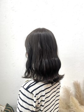 アンド ラ ブランシュ(&.La Blanche) オリーブベージュ/くすみカラー/ブリーチなしカラー/艶カラー