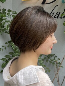 ディッシュ 五反田(dish)の写真/“垢抜け×ショート”コンプレックスを解消しながらくびれや丸みを創り出す！小顔/大人ショート・ボブ◎