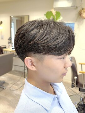 ハレ ヘアサロン(Hale hair salon) 【Hale】ダークアッシュ/ニュアンスパーマNo722韓国マッシュ