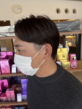 サラビューティーサイト 志免店(SARA Beauty Sight) 【琉希也style】白髪染めと思わないチョコレートブラウンカラー