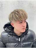 パイルツイスト×ゴールドハイライト