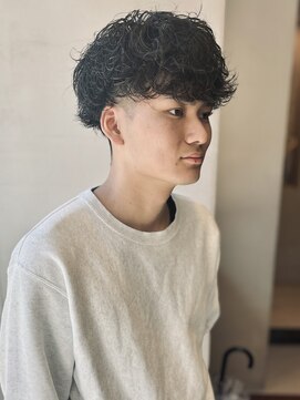 ヘアー アイス ルーチェ(HAIR ICI LUCE) メンズパーマ/眉毛/マッシュ/20代/大矢