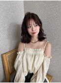 韓国巻き/天神美容室/レイヤーカット/顔周り/くびれ