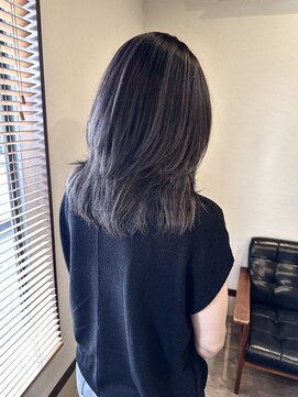 ラフ バイ へアーフリーティー(Laf by Hair freety) レイヤーカット×コントラストハイライト