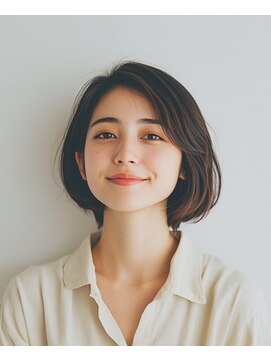 ルシードスタイル アウラ 松戸市五香(LUCIDO STYLE Aura) 大人ショートボブ【松戸#五香#白髪染め#カラー#髪質改善】