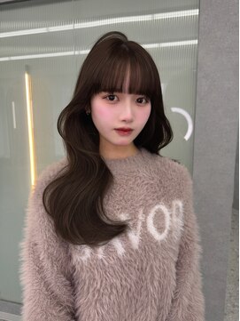 ボタン ハカタ(VOTAN hakata) 【votan hakata 中村珠梨】フルバング/韓国ヘア/ブラウン