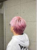 10代/20代/ホワイトピンク/メンズハイトーン