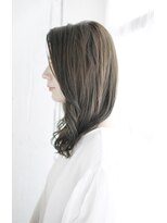 シュシュット(chouchoute)&nbsp;夏美髪質改善アプリコットオレンジハイライトカラーくびれヘア78