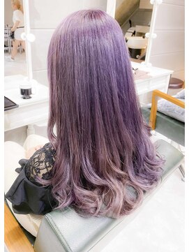 デイズ(days) パープルアッシュ ピンクラベンダー 紫カラー