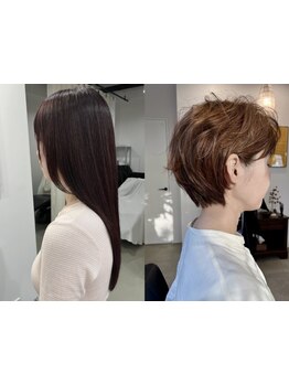 髪のお悩みを解消！人気の髪質改善やくせ毛を活かすカットで扱いやすい美シルエットを実現！