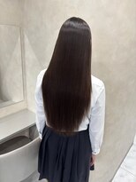 キング 梅田店(K!ng) ハイライトカラーミルクティーベージュレイヤーカット