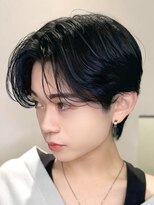 ナレ(NARE)&nbsp;【AYUKI】ブルーブラック×センターパート