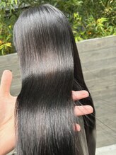 HIYOSHI【極上の髪質改善】カット＋プレミアム艶髪ストレート＋オーダーメイドTR(ヘッドスパ付き) ¥27,500