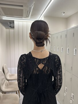 トッカ 天神店(tocca) 結婚式お呼ばれ♪カチモリリボンヘアセット