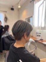 エトワール(Etoile HAIR SALON) ダブルカラーで叶う白髪ぼかしカラー小顔