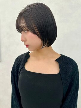 アッシュ 茗荷谷店(Ash) 小顔見え丸みシルエットのミニショート