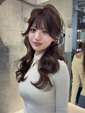 ロンドブルーム 天神大名店(Lond Bloom) ブリーチなしカラー/ヘアアレンジ/ヘアセット/福岡/10代20代30代