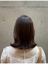 パーマ落としラボ アピッシュ 青山(apish)&nbsp;ミディアムパーマ落とし/外ハネ