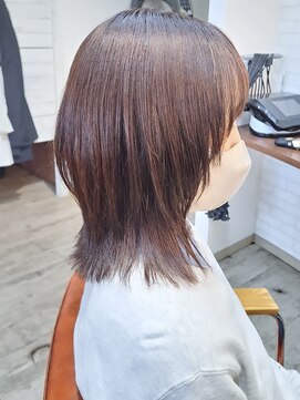 ヘアーサロン カヴィエ(hair salon covie) くびれミディアム　ミディアムくびれレイヤー　レイヤーボブ