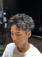 ハイプ 木更津(HYPE)&nbsp;スパイキーパーマルーズショートシャドウパーマメンズ木更津