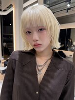 ディーバ 銀座(D.I.E.V.A)&nbsp;10代20代30代フェイスレイヤーショートボブ髪質改善艶髪ブロンド