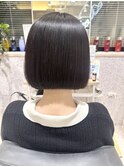【艶髪ボブ × 酸性ストレート】朝がラクになります
