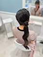 ホワイト 東京新宿店(White)&nbsp;持ち込みヘアセットでよりかわいく仕上げます♪