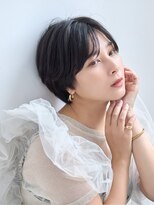 La fith hair link 瓢箪山店【ラフィス ヘアー リンク】【8月29日OPEN（予定）】&nbsp;【La fith】大人ショート×黒髪×センターパート