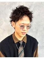 ボルジェ(Bolge) メンズパーマ ニュアンスウルフ