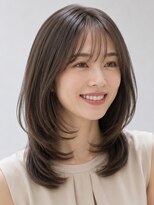 サーカス バイ ビュートリアム 青山(CIRCUS by BEAUTRIUM)&nbsp;40代50代 レイヤーカット くびれミディアム 表参道青山 小顔
