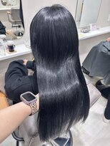 hyon myon/RISEbyREVO 綾瀬店【ヒョンミョン】&nbsp;ハッシュカット/デザインカラー/グレージュ[綾瀬駅/韓国ヘア]