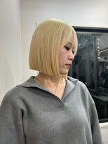 ソワンドゥブレスシエン 堀江店(soin de brace CIEN) 髪質改善×ミルクティーブロンド
