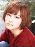 小顔ショートボブｘモテ愛され☆スタイリング楽☆【新小岩】