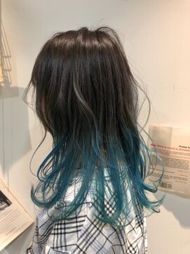 ジーナ(XENA) エメラルドブルーグラデーション