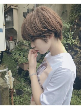 マノンヘアーデザイン(manon hair design..) 大人可愛い小顔ショート☆ハイライトカラーもお任せください！