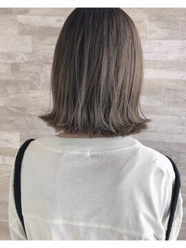 ラグシーセカンド(RAGCIE 2nd) 【Rio】切りっぱなしボブ×グレージュ