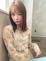ロア ヘアーコーディネート 三条烏丸店(LoRE hair coordinate)&nbsp;Lore☆ナチュラルストレートセミディ