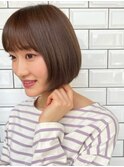 【全世代にしてほしい！】ナチュラルボブ×カラー
